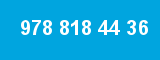 978 818 44 36 978 818 44 36